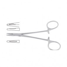 Neivert Needle Holder Smooth Jaws With Special Groove Stainless Steel, 12.5 cm - 5"